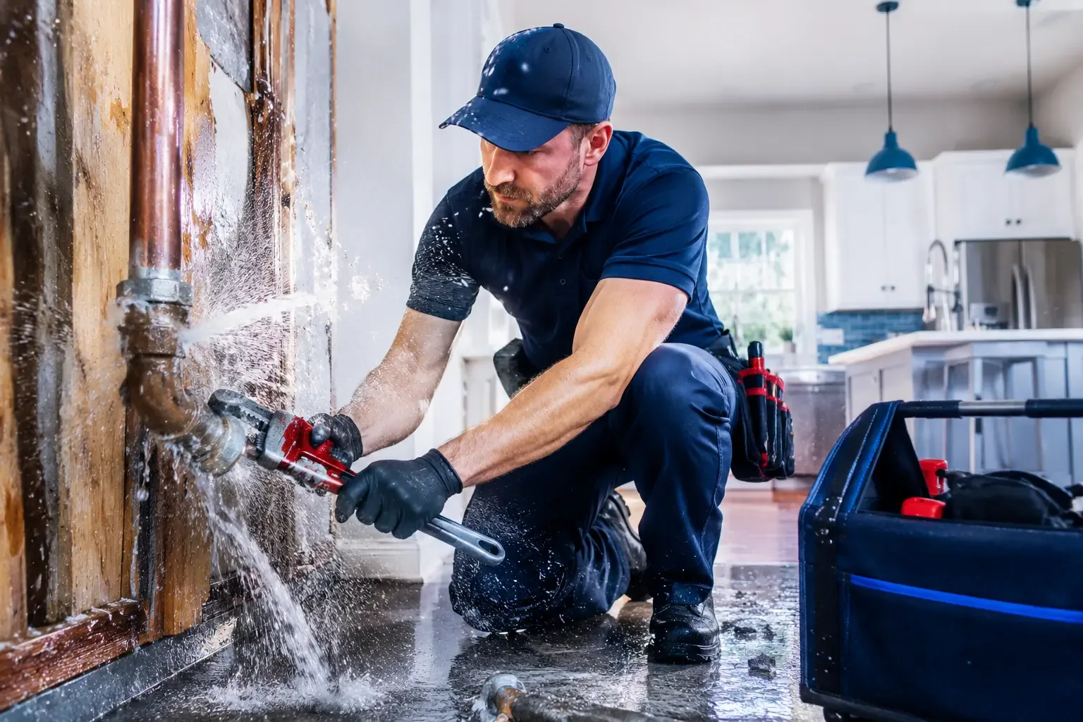 Local emergency pipe repair professionals in Edinburg, IL